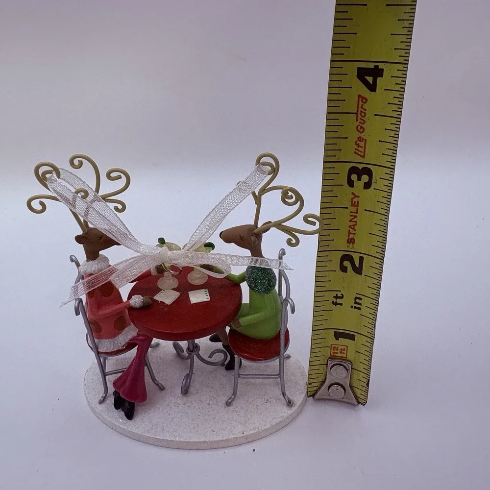 Hallmark Keepsake 2007 Here's to Friendship Reindeer Ornament 4
